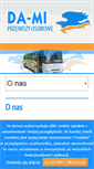 Mobile Screenshot of da-mi.pl